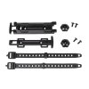 ORTLIEB Mounting-Set Toptube Bags black