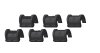 ORTLIEB QL2.1 Haken Einsätze Gray