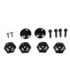 ORTLIEB Schrauben-Set asphalt - black