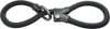ABUS 1806/140 black Infinity Loop black  
