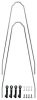 SKS GERMANY Strebentüte VELO 65 MOUNTAIN silber 